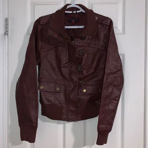 Burgundy Jacket